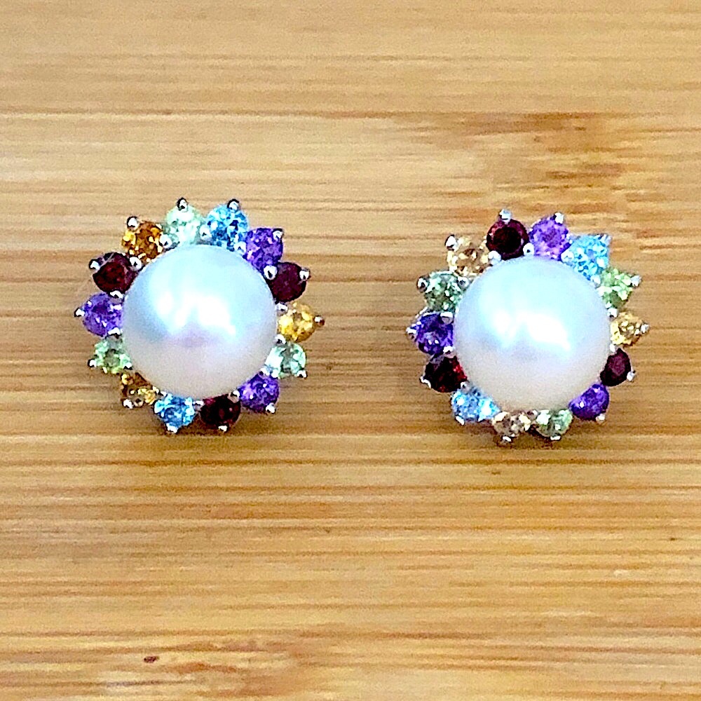 $64 Ross-Simons Designer Estate Stud Earrings Marked RS 925 CHINA - Picture 3 of 5